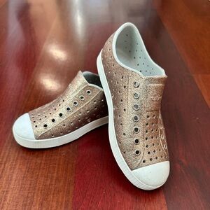 Native Sparkle Slip Ons